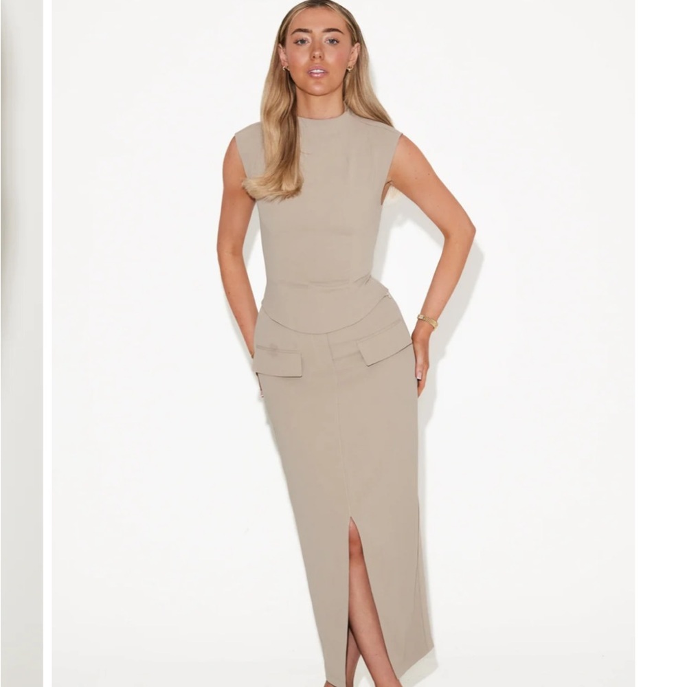 Odd Muse matching set- top and maxi skirt can be worn separate or together